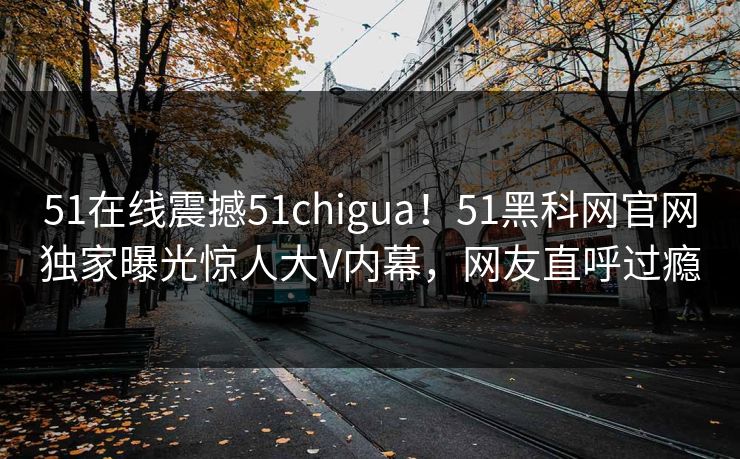 51在线震撼51chigua！51黑科网官网独家曝光惊人大V内幕，网友直呼过瘾
